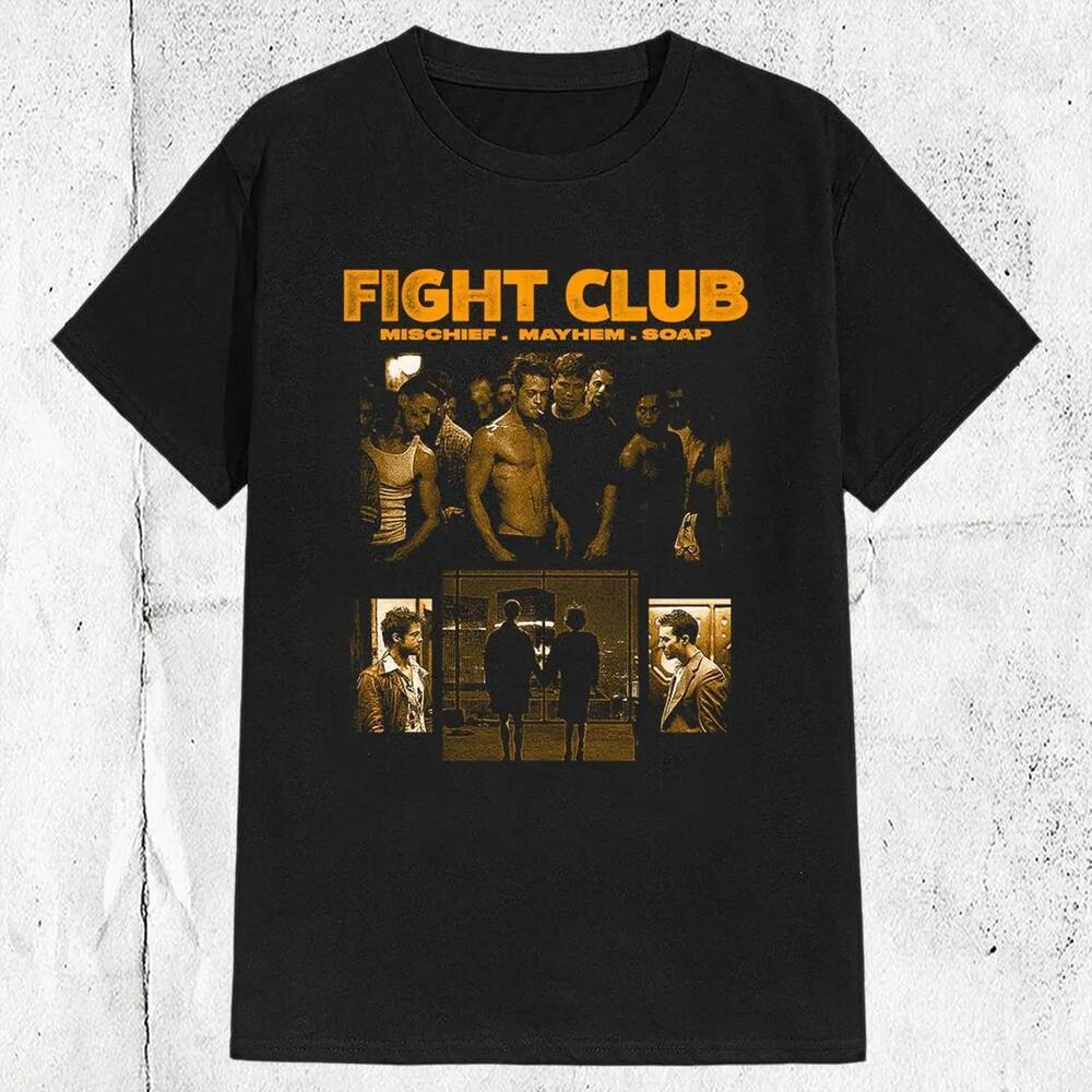 90S Fight Club Movie T Shirt